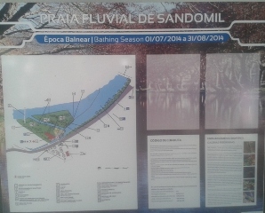 Praia Fluvial Sandomil